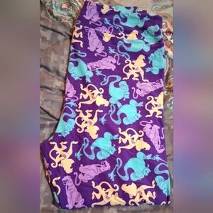 Lularoe TC2 Leggings Disney abu Alladin